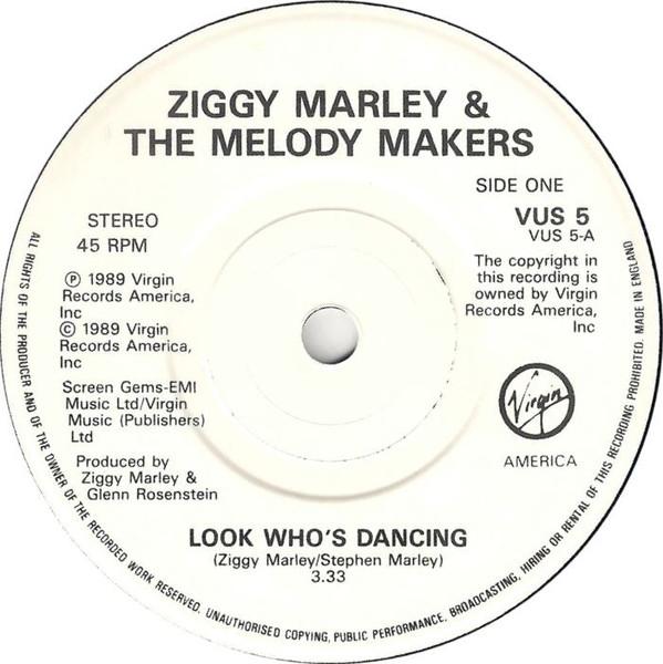 Ziggy Marley And The Melody Makers - Look Who's Dancing - 7 Inch