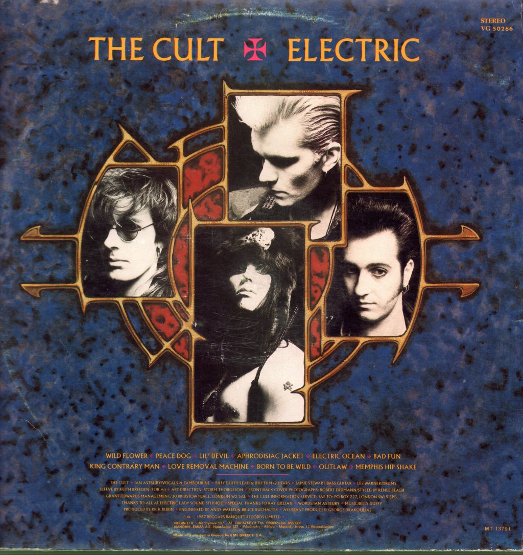 Cult - Electric - Lp