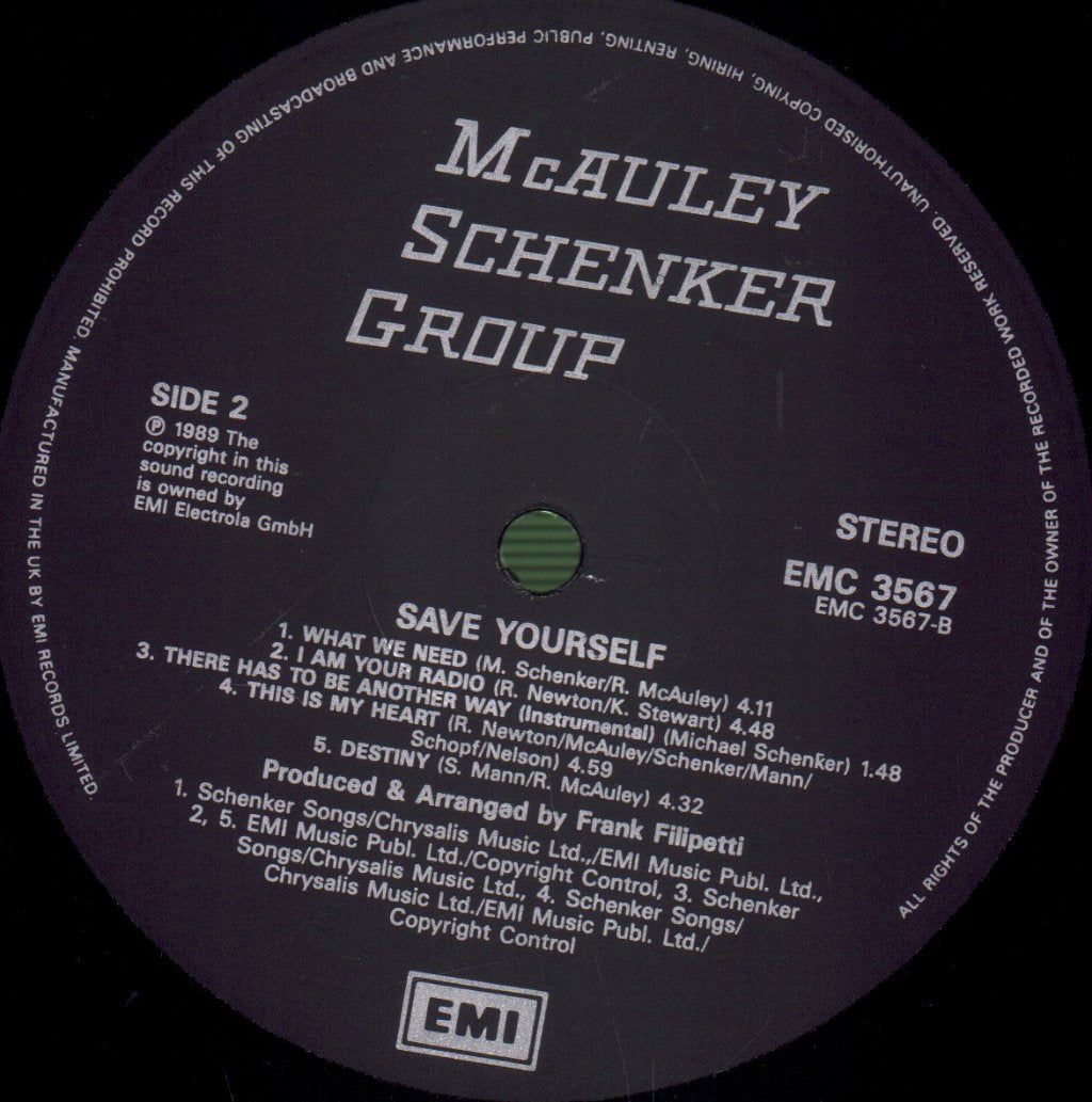 Mcauley Schenker Group - Save Yourself - Lp