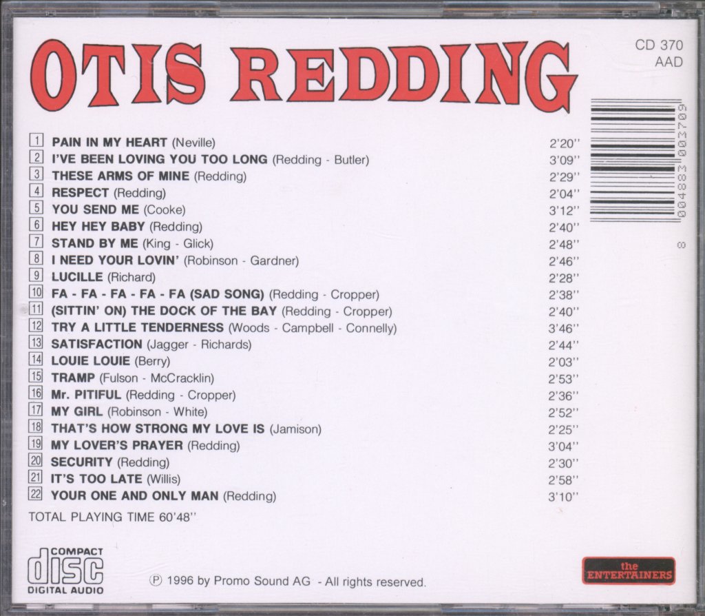 Otis Redding - Otis Redding - Cd