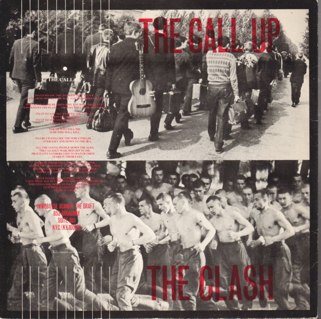 Clash - Call Up - 7 Inch