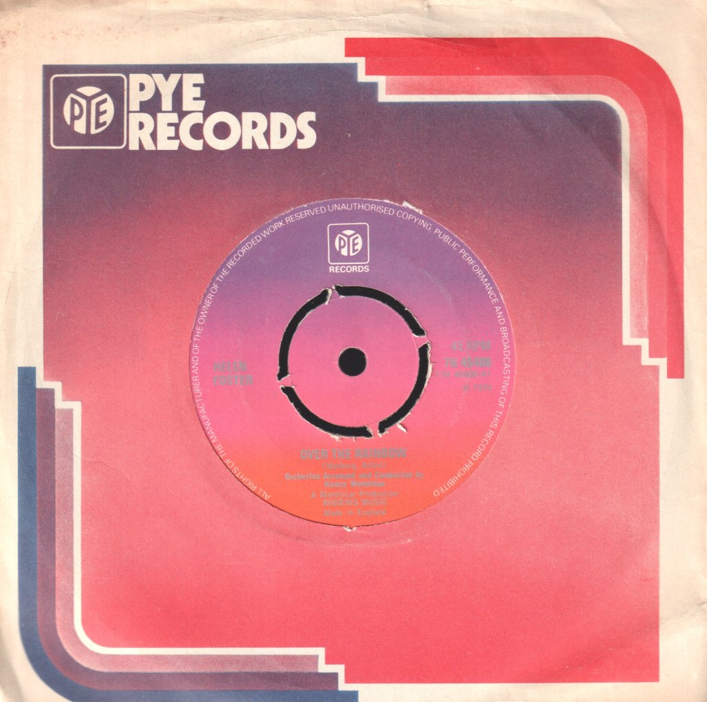 Helen Foster - Over The Rainbow - 7 Inch