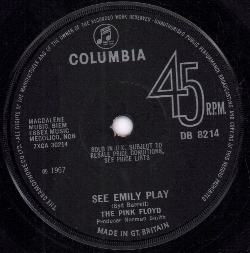 Pink Floyd - See Emily Play - 7 Inch
