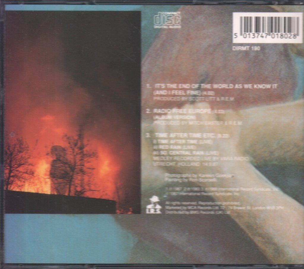 REM - It's The End Of The World As We Know It - Cd