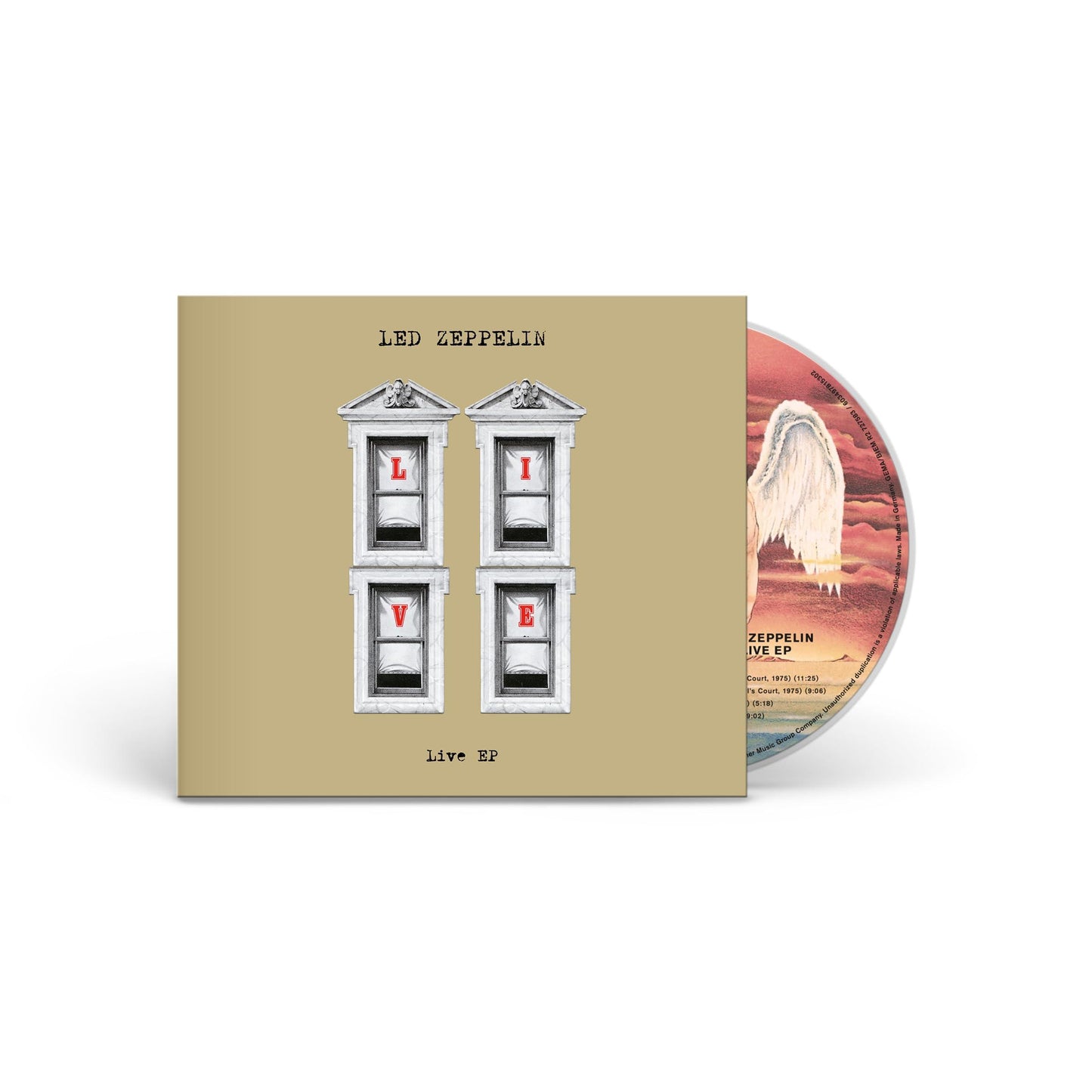 Led Zeppelin - Live EP - Cd
