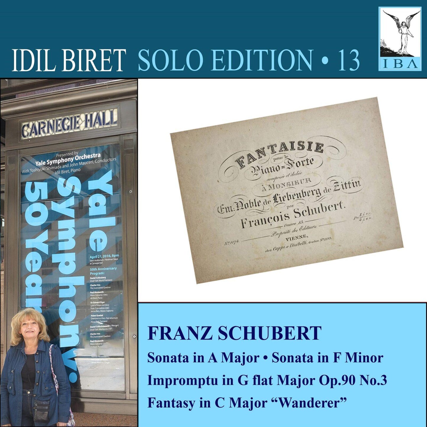 Idil Biret - Idil Biret Solo Edition, Vol. 13: Franz Schubert: Sonata In A Major; Sonata In F Minor; Impromptu In G Flat Major, Op. 90 No... - Cd