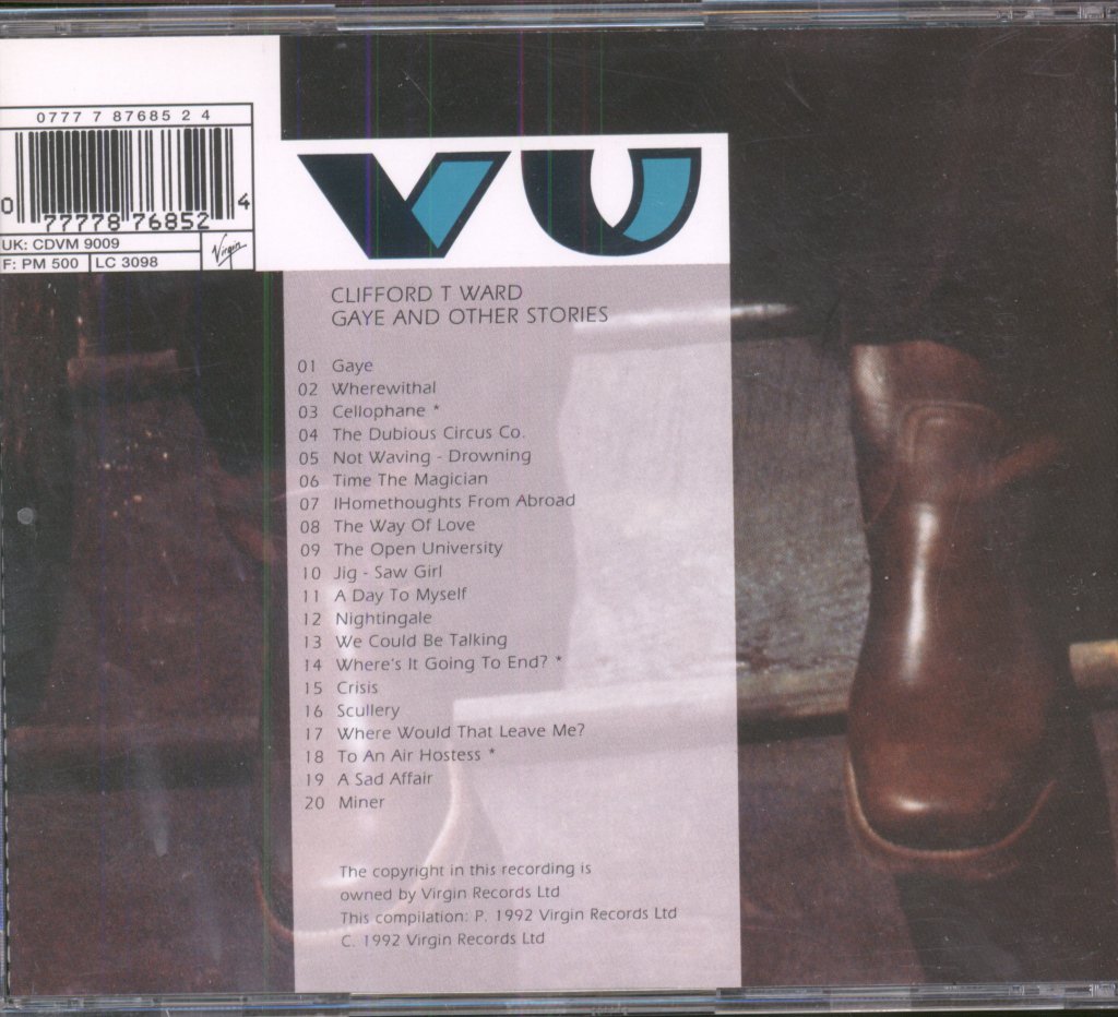 Clifford T. Ward - Gaye And Other Stories - Cd