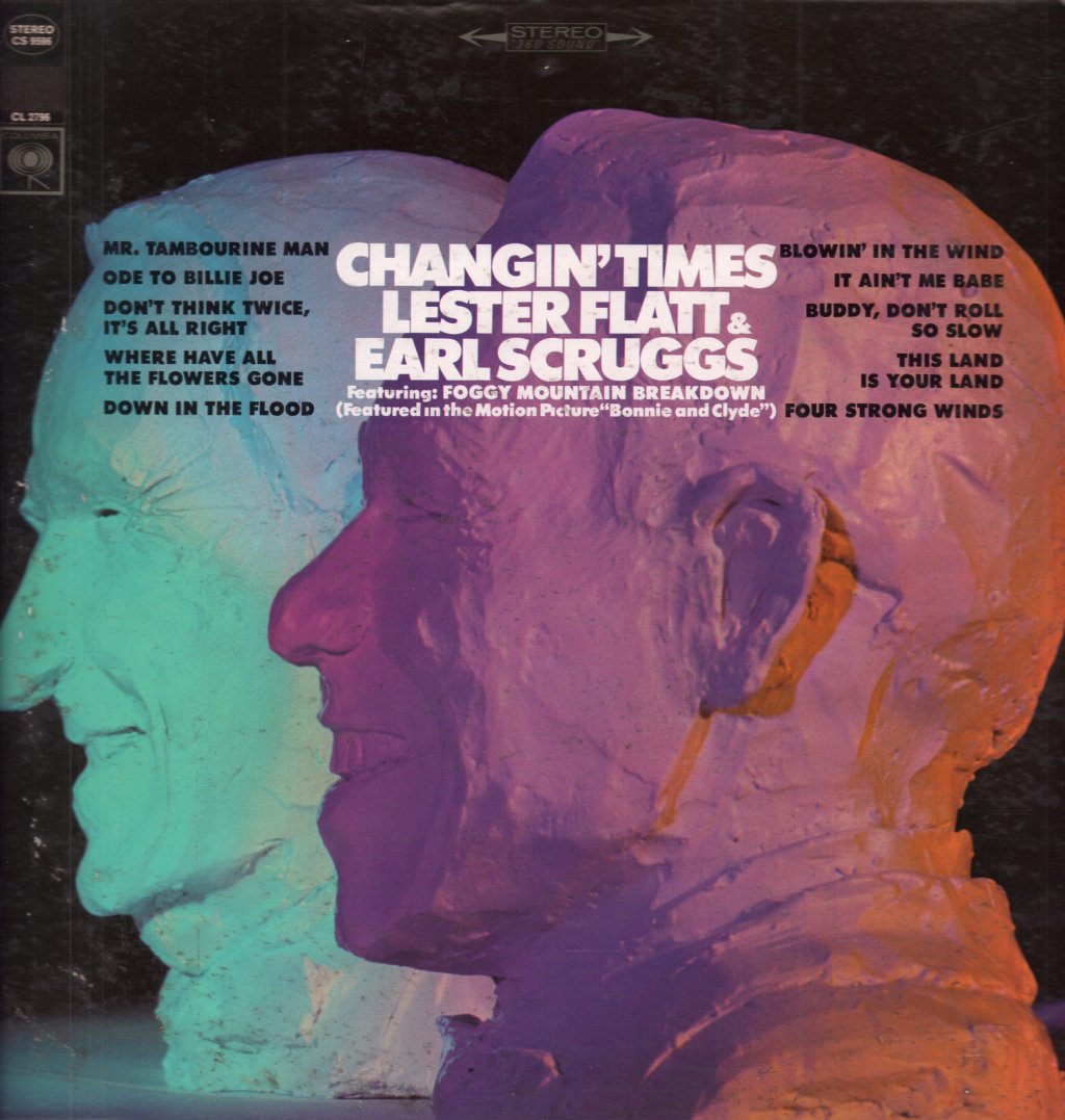 Lester Flatt And Earl Scruggs - Changin' Times - Lp
