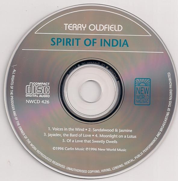 Terry Oldfield - Spirit Of India - Cd