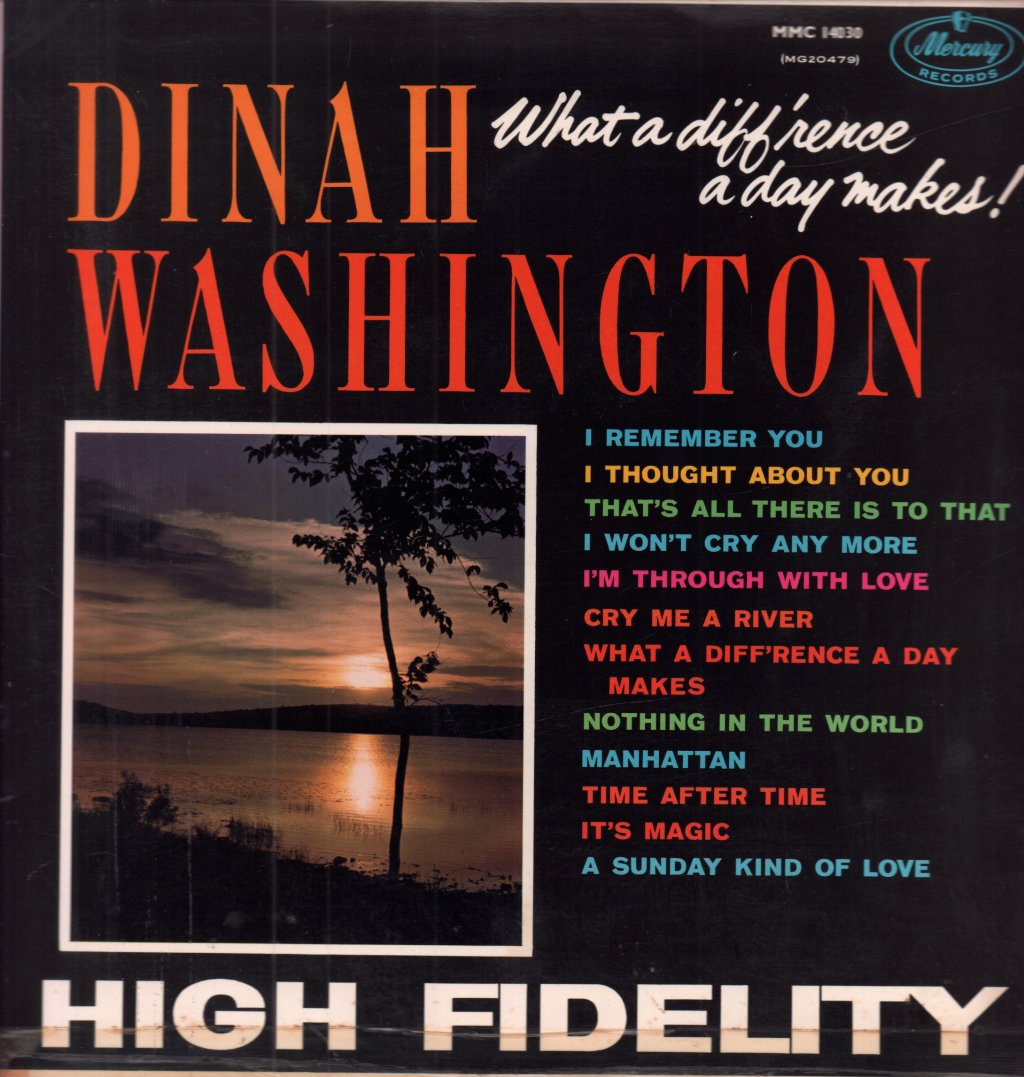 Dinah Washington - What A Diff'rence A Day Makes - Lp