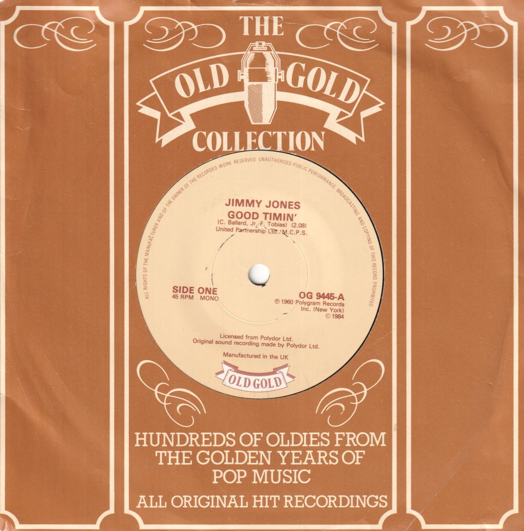Jimmy Jones - Good Timin' - 7 Inch