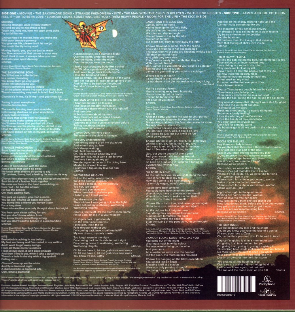 Kate Bush - Kick Inside - Lp