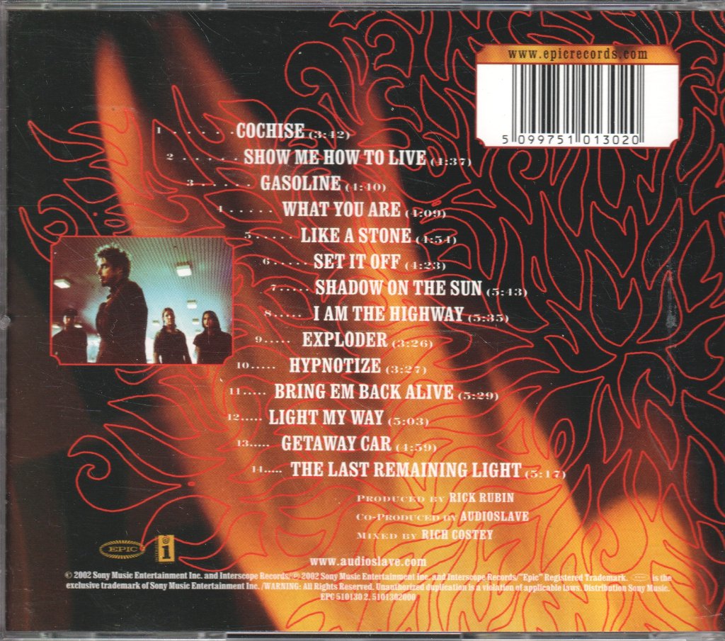 Audioslave - Audioslave - Cd