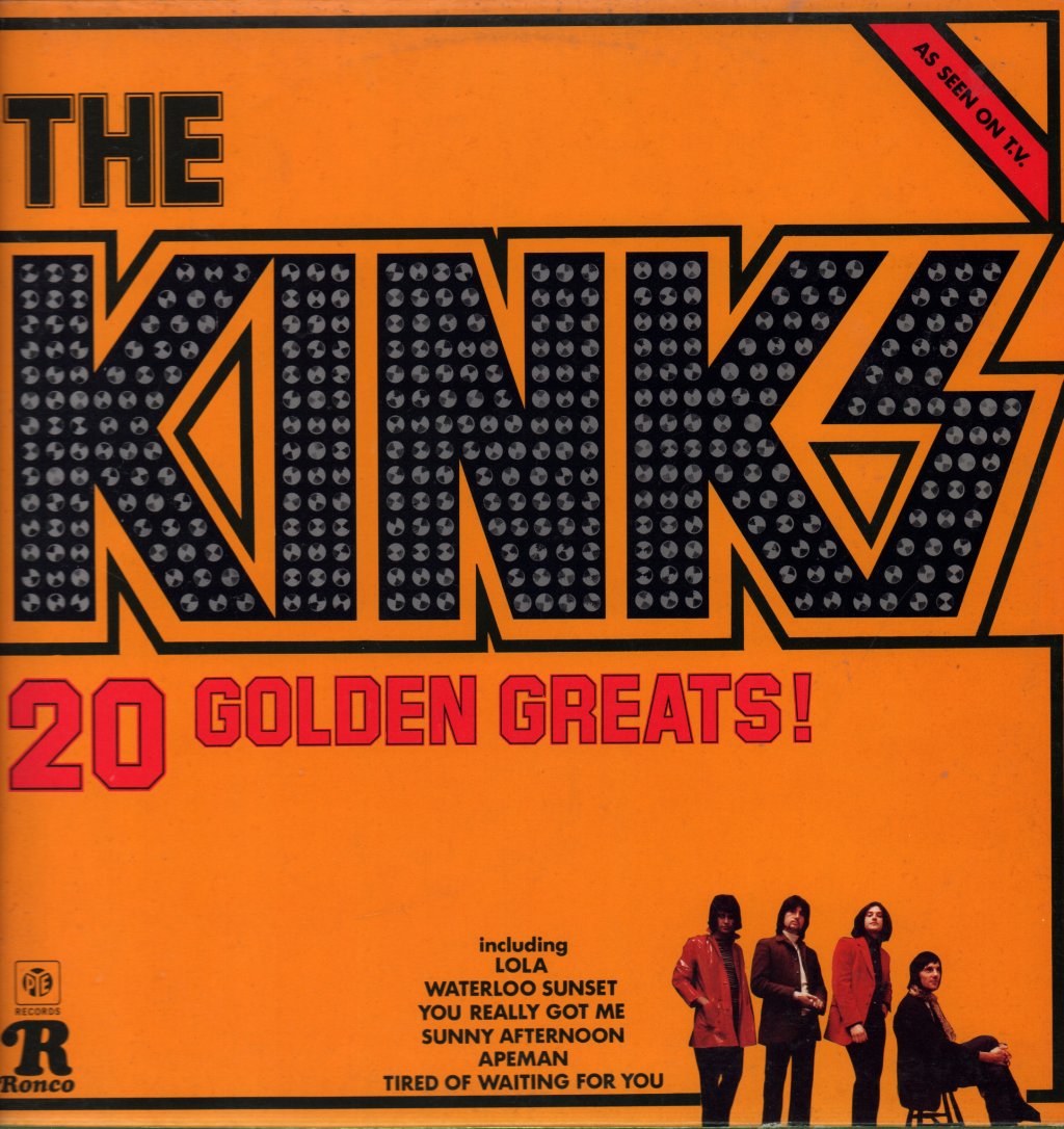 Kinks - 20 Golden Greats - Lp