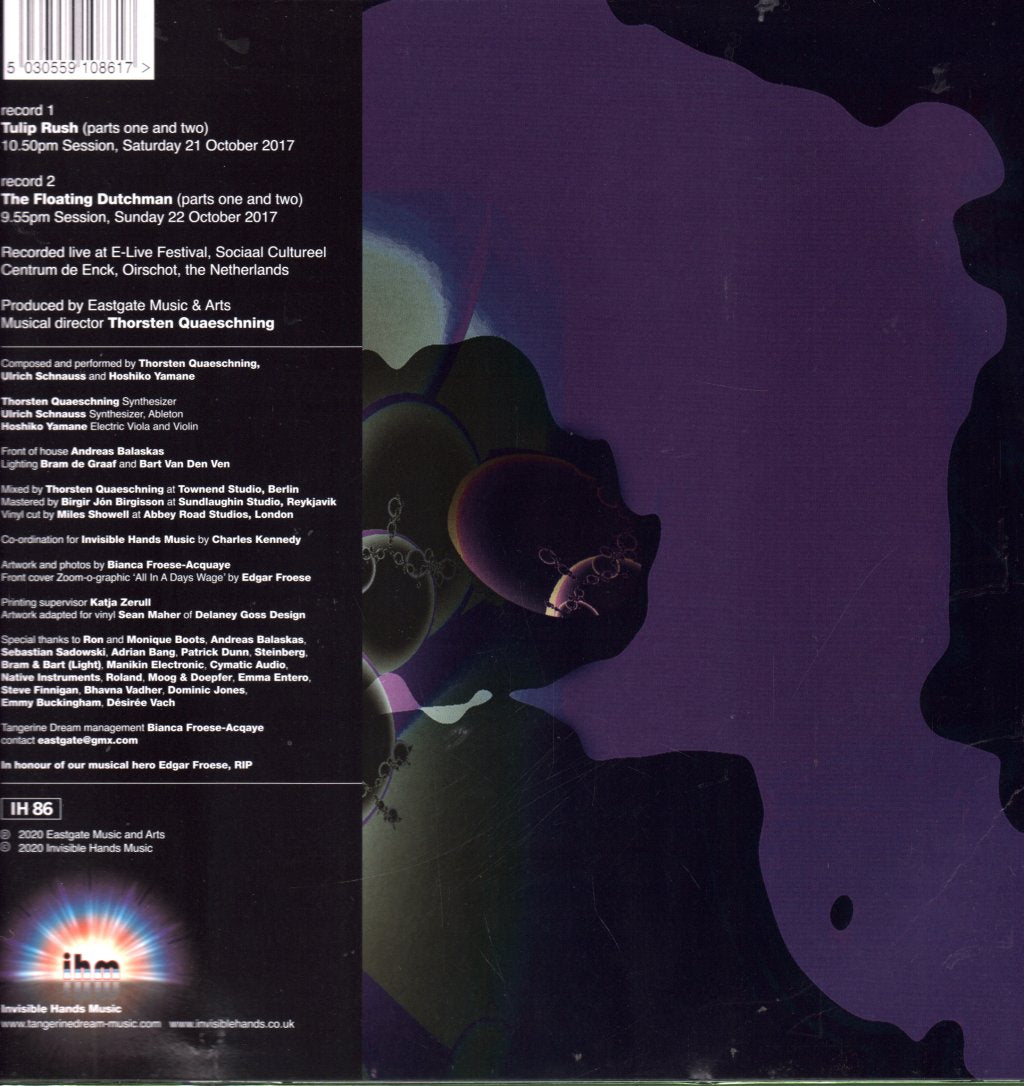 Tangerine Dream - Sessions II - Double Lp