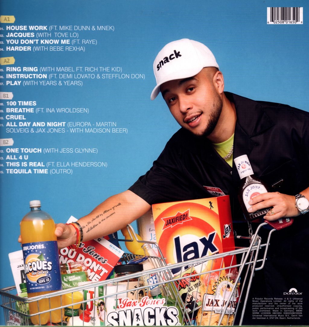 Jax Jones - Snacks - Double Lp