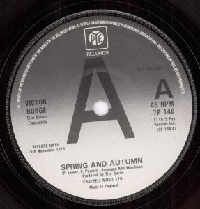 Victor Borge - Spring And Autumn - 7 Inch