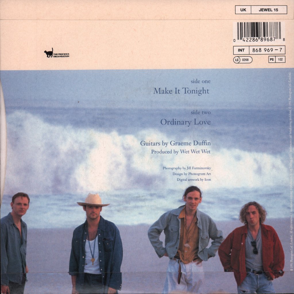 Wet Wet Wet - Make It Tonight - 7 Inch