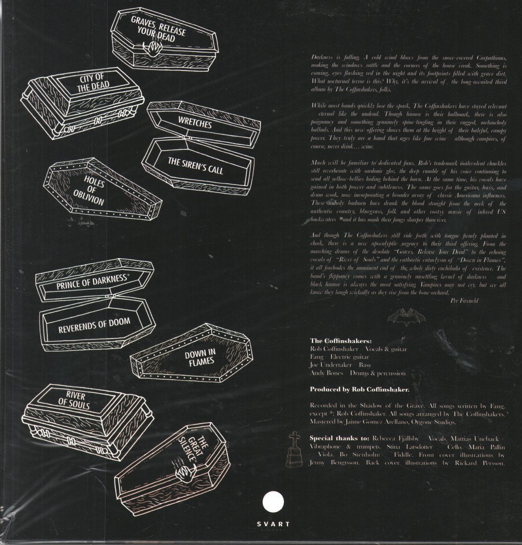 Coffinshakers - Graves, Release Your Dead - Lp