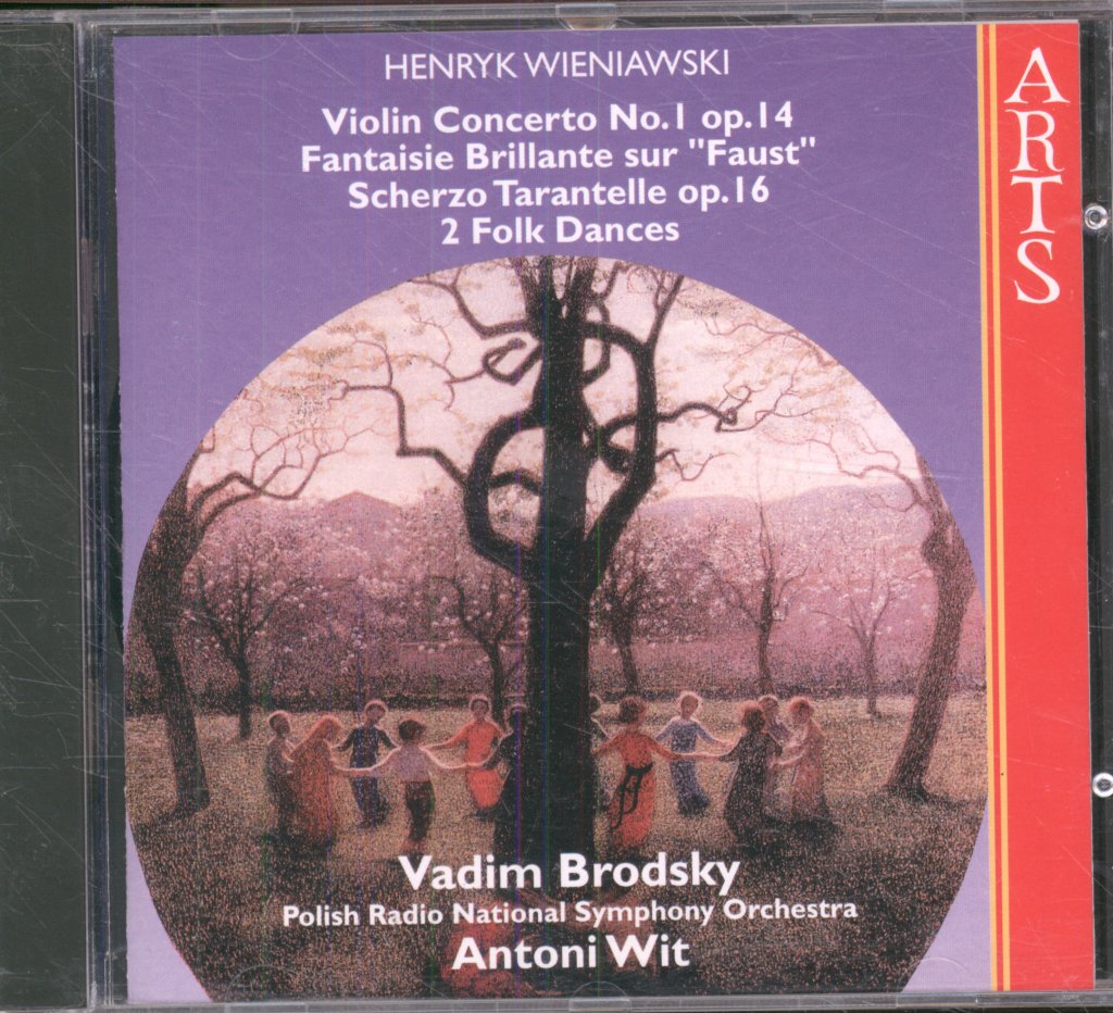 Vadim Brodsky, Polish Radio National Symphony Orchestra - Violin Concerto No. 1, Op. 14 / Fantasie Brillante Sur 'Faust' / Scherzo Tarantelle, Op. 16 / The Kujaviak / The Obertas - Cd