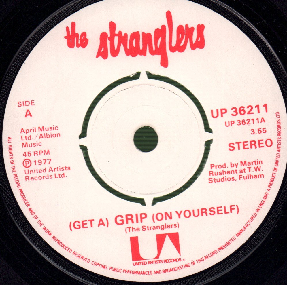 Stranglers - (Get A) Grip (On Yourself) - 7 Inch