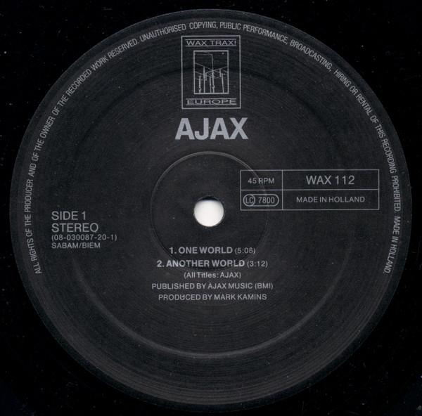 Ajax - One World - 12 Inch