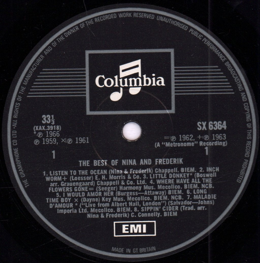 Nina & Frederik - Best Of - Lp