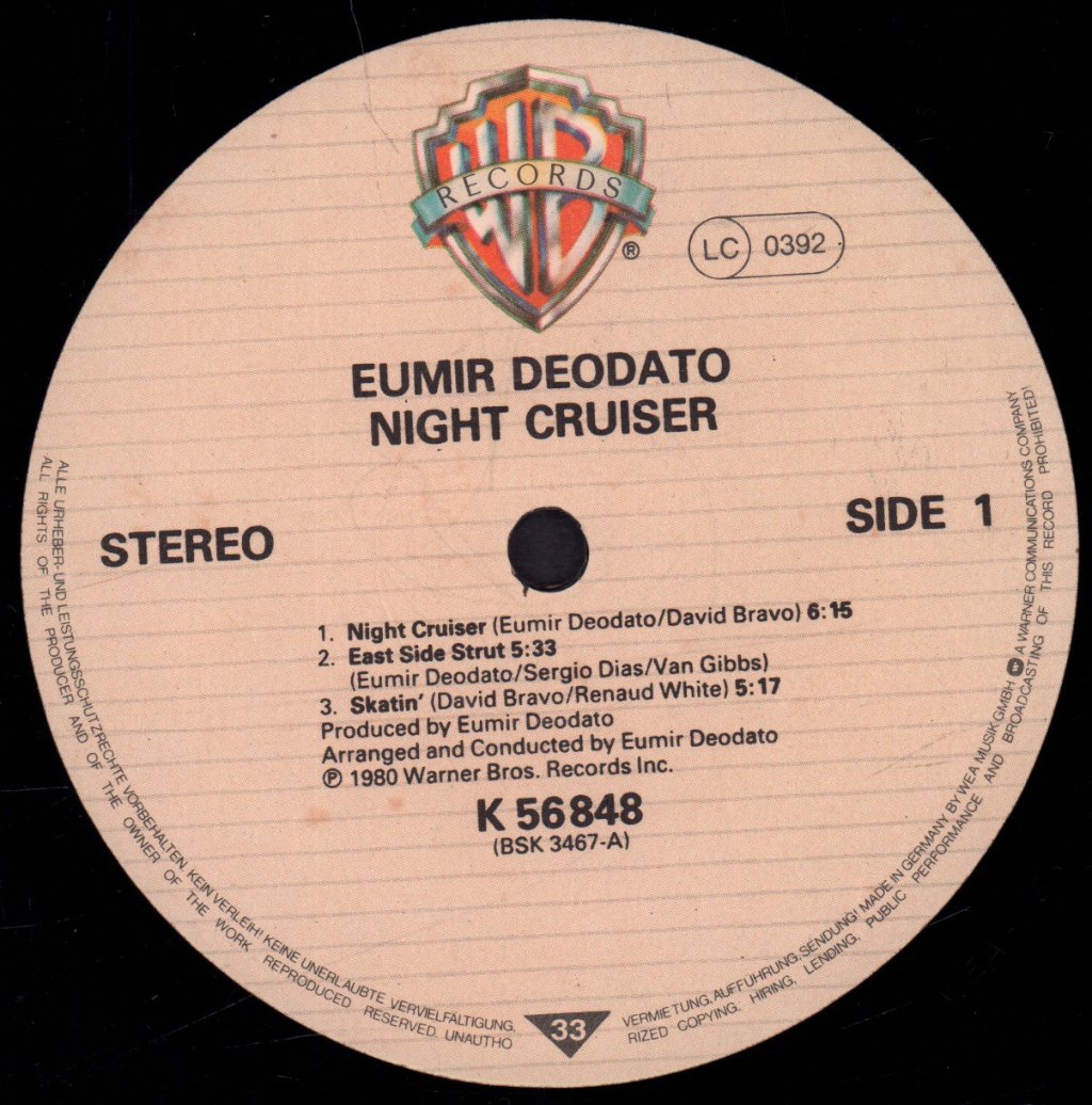 Deodato - Night Cruiser - Lp