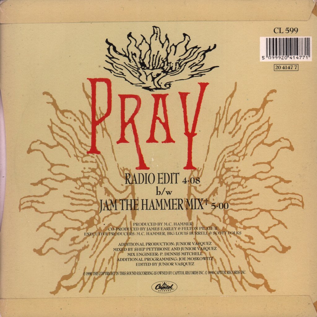 Mc Hammer - Pray - 7 Inch