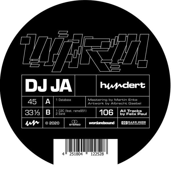 DJ JA - WARM - 12 Inch