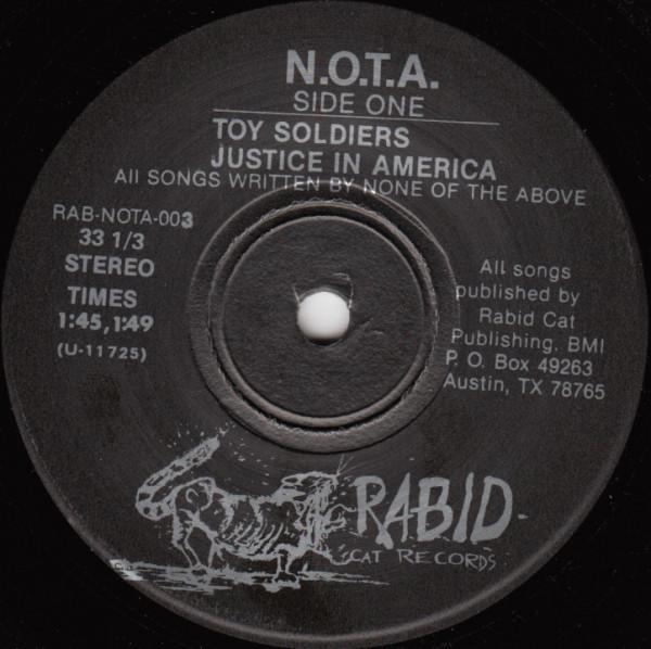 None Of The Above - Toy Soldiers E.P. - 7 Inch