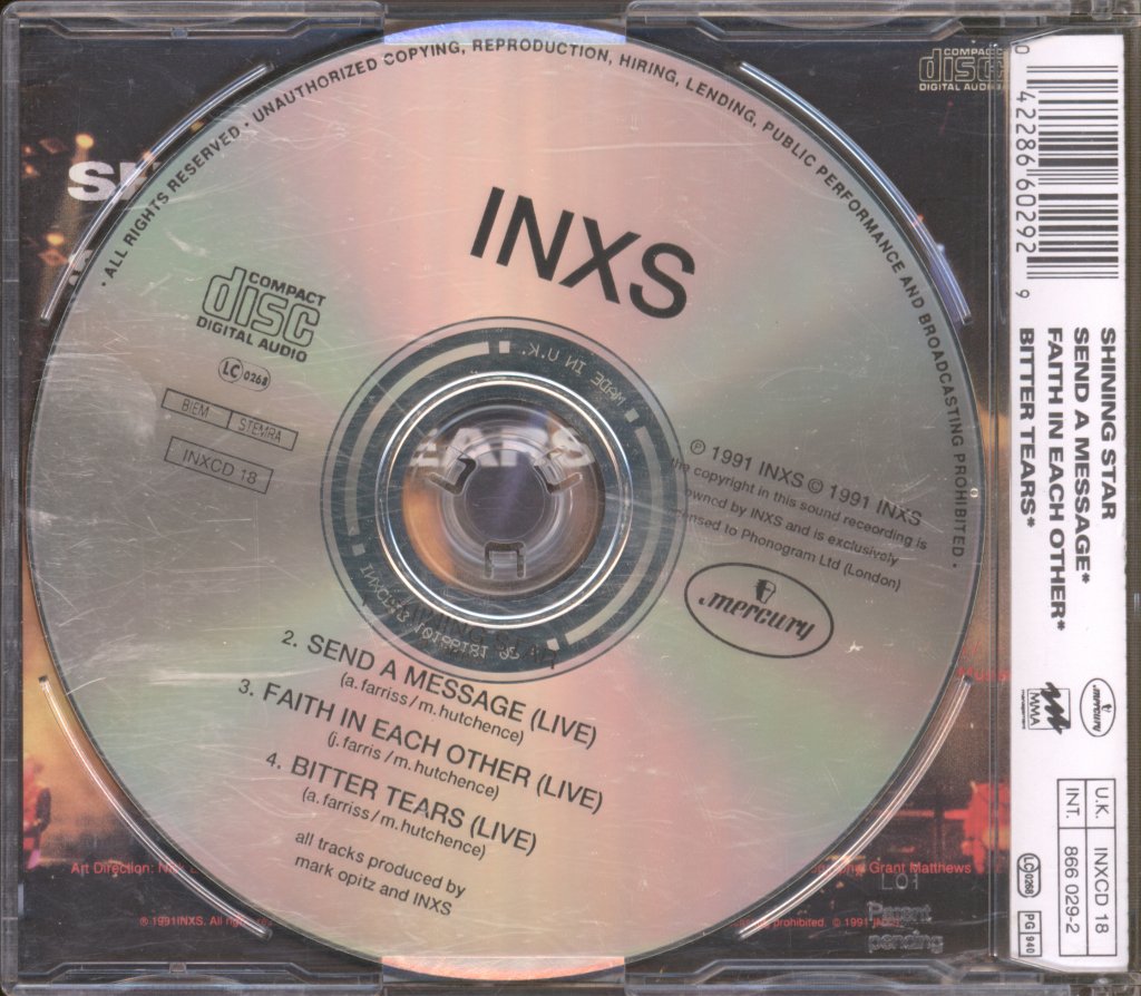 INXS - Shining Star - Cd