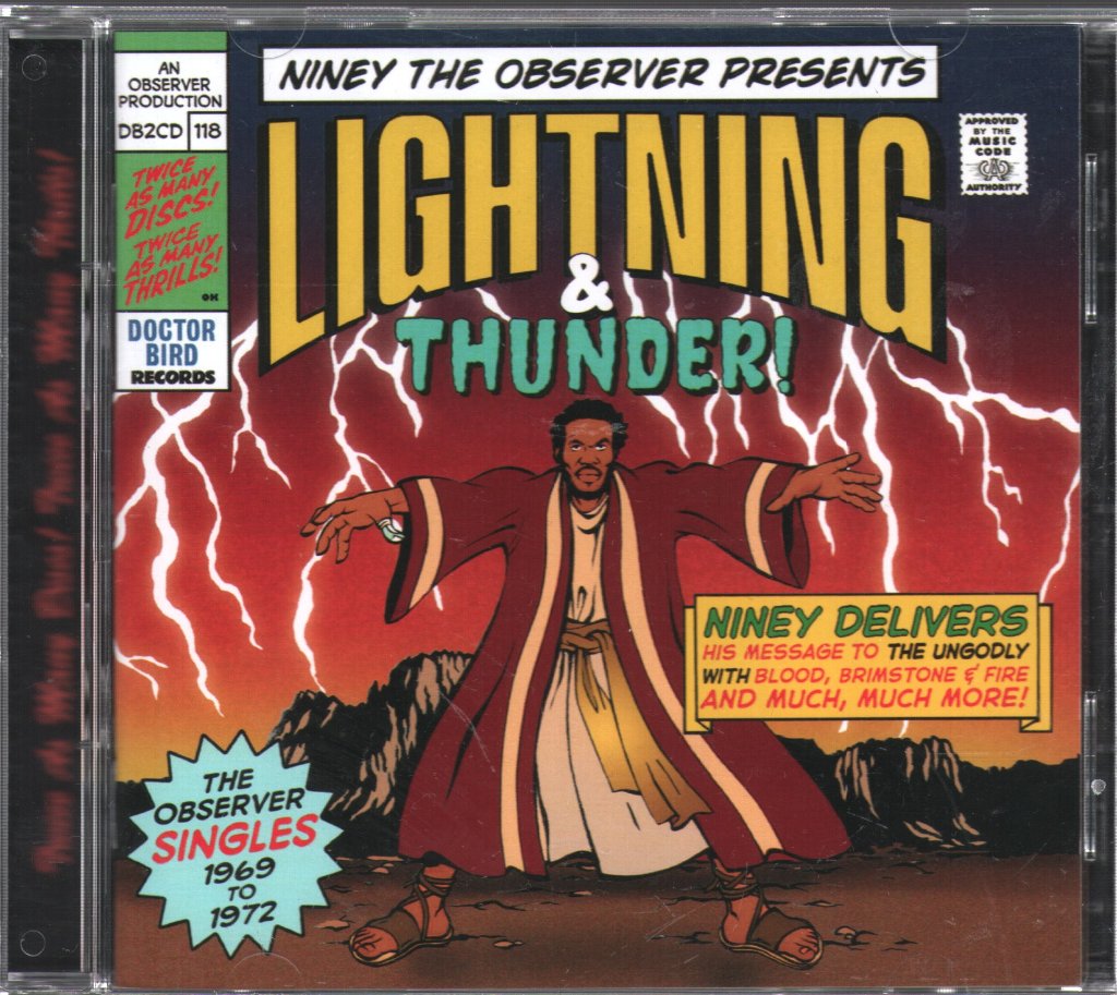 Niney The Observer - Lightning & Thunder (The Observer Singles 1969 To 1972) - Double Cd