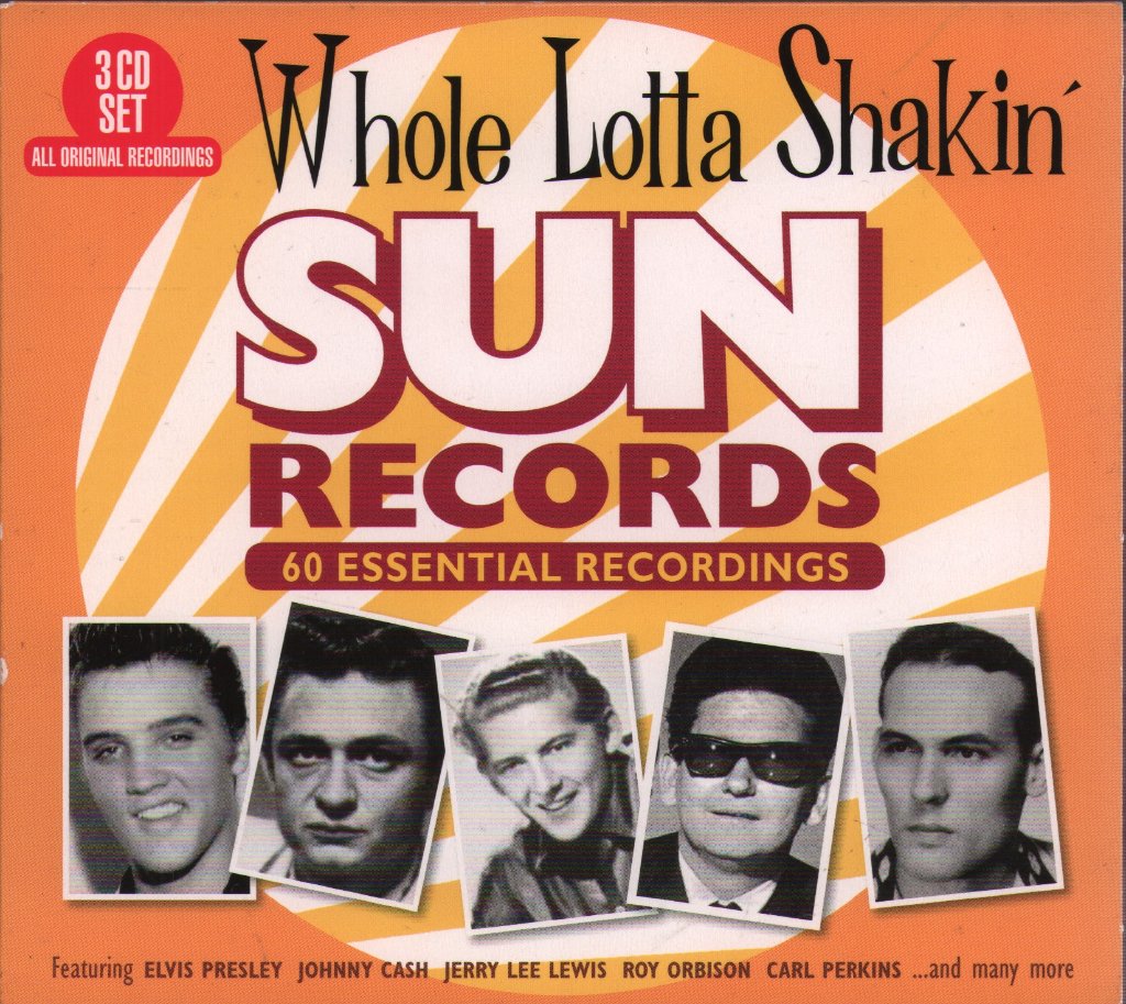 Various Artists - Sun Records - Whole Lotta Shakin' - 60 Essential Recordings - Cd Set