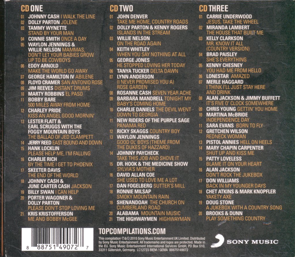 Various Artists - Play Something Country - Cd Set