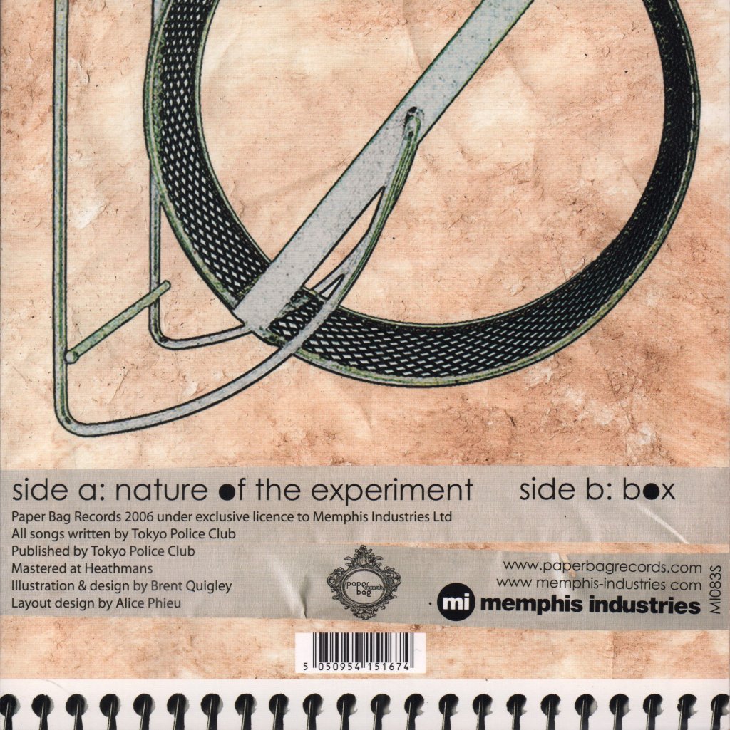 Tokyo Police Club - Nature Of The Experiment - 7 Inch