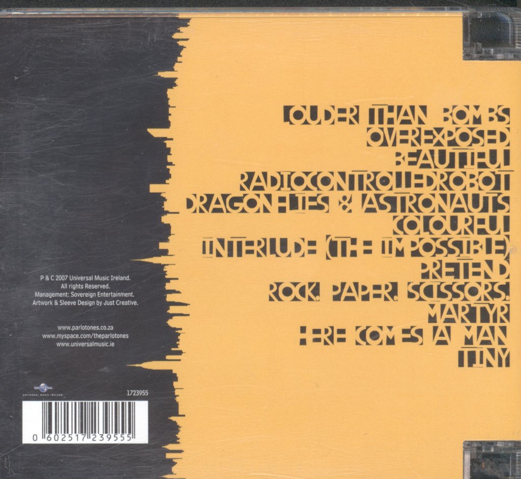 Parlotones - Radiocontrolledrobot - Cd
