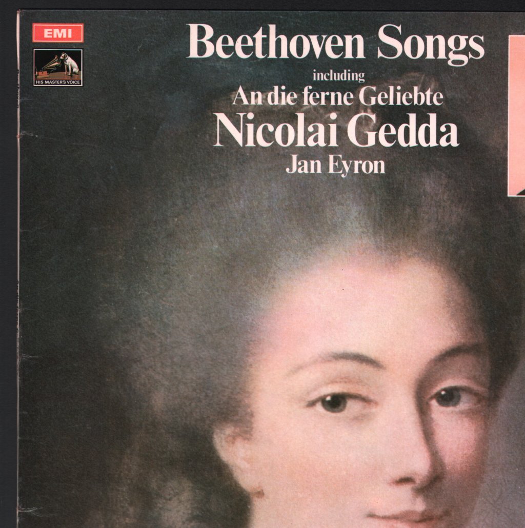 Nicolai Gedda / Jan Eyron - Beethoven Songs Including "An Die Ferne Geliebte" - Lp