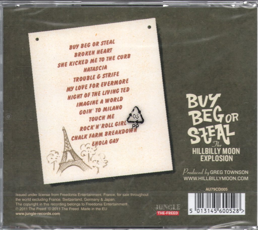 Hillbilly Moon Explosion - Buy Beg Or Steal - Cd