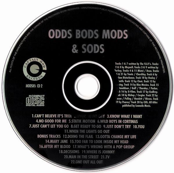 Various Artists - Odd Bods Mods & Sods - Cd