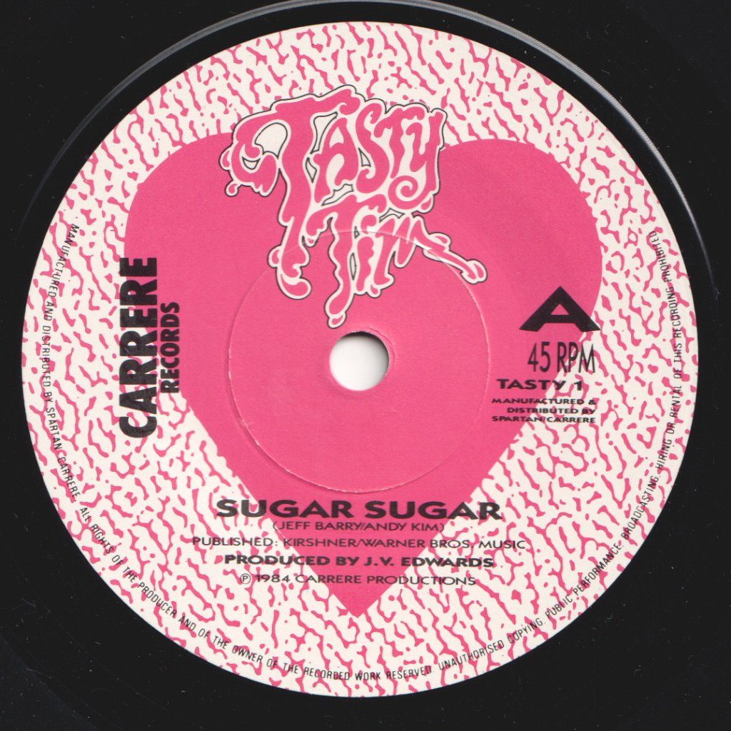 Tasty Tim - Sugar Sugar - 7 Inch