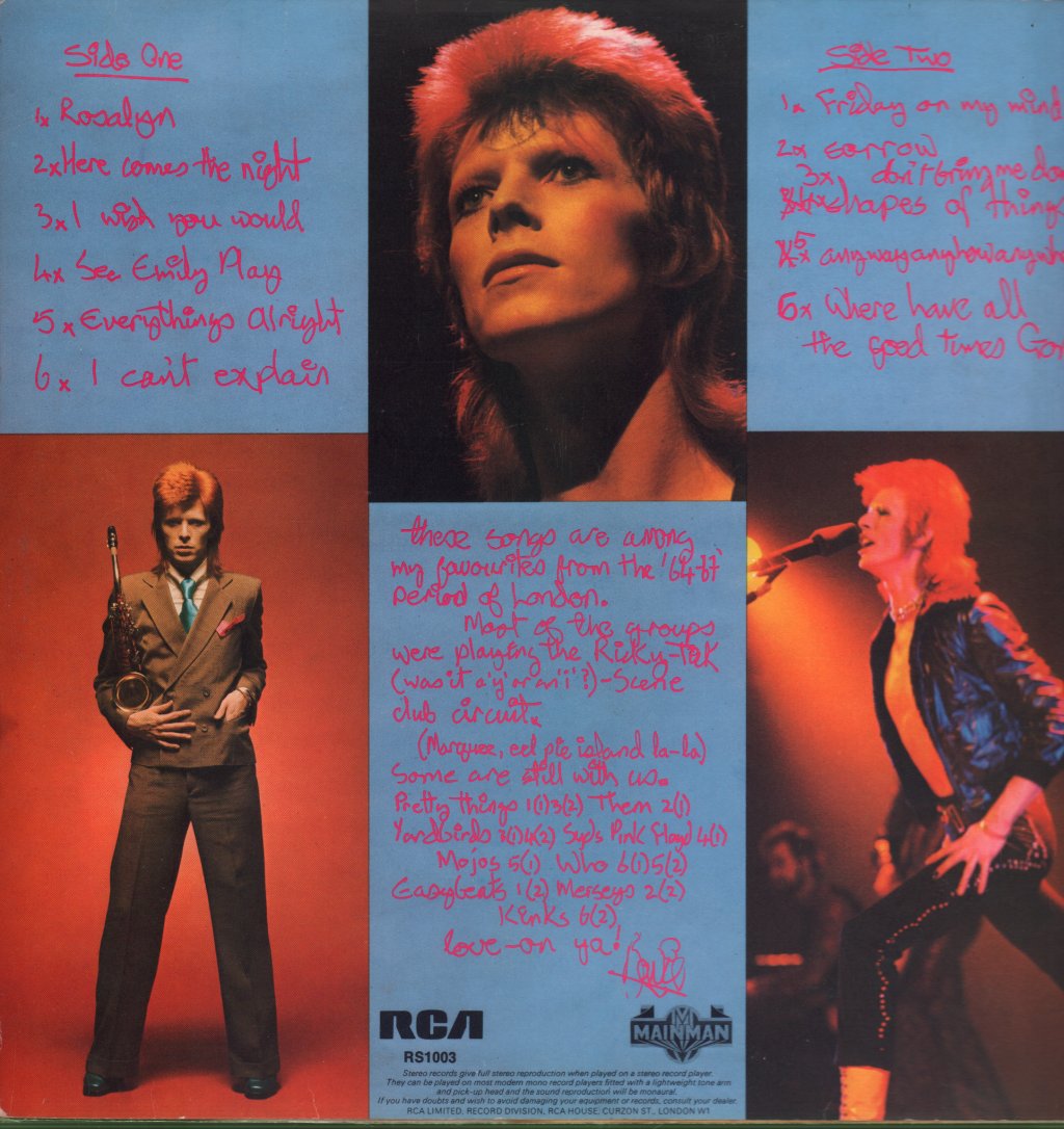 David Bowie - Pin Ups - Lp