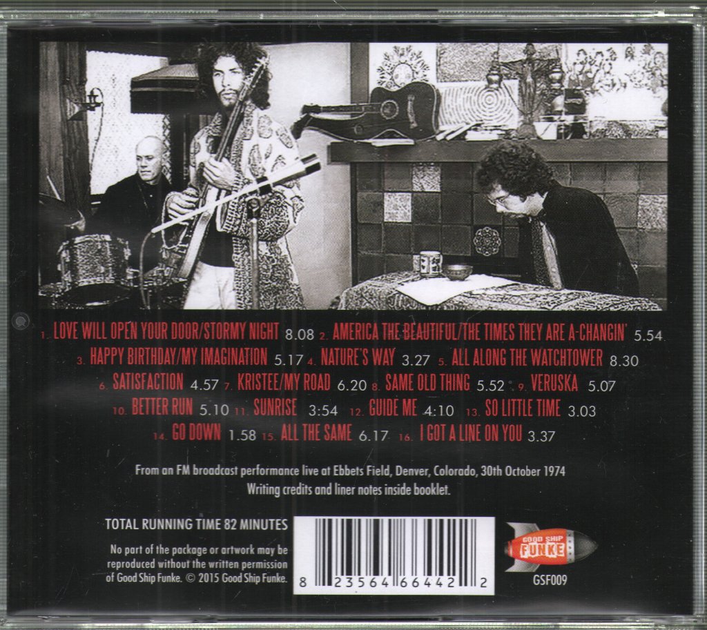 Spirit - At Ebbets Field 1974 - Cd