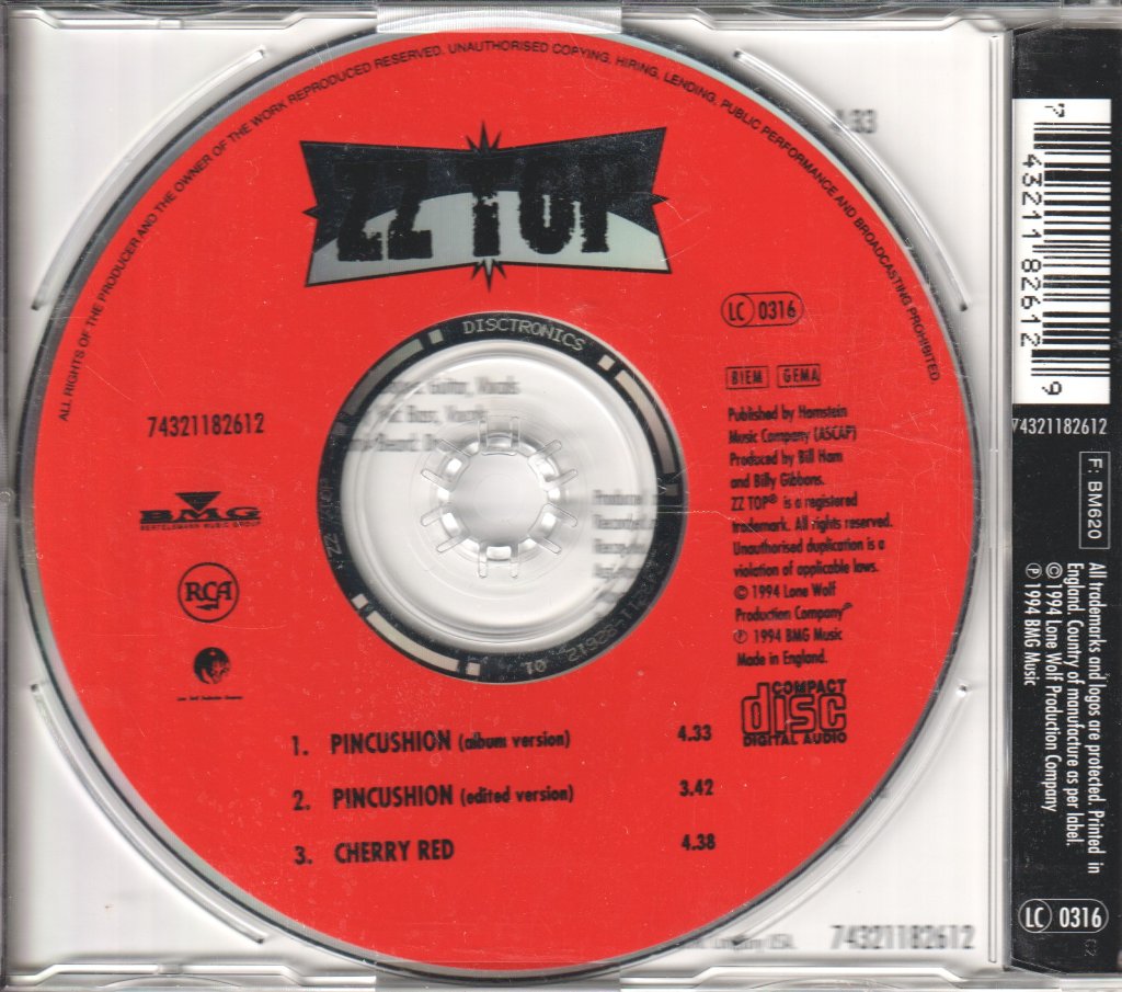 ZZ Top - Pincushion - Cd