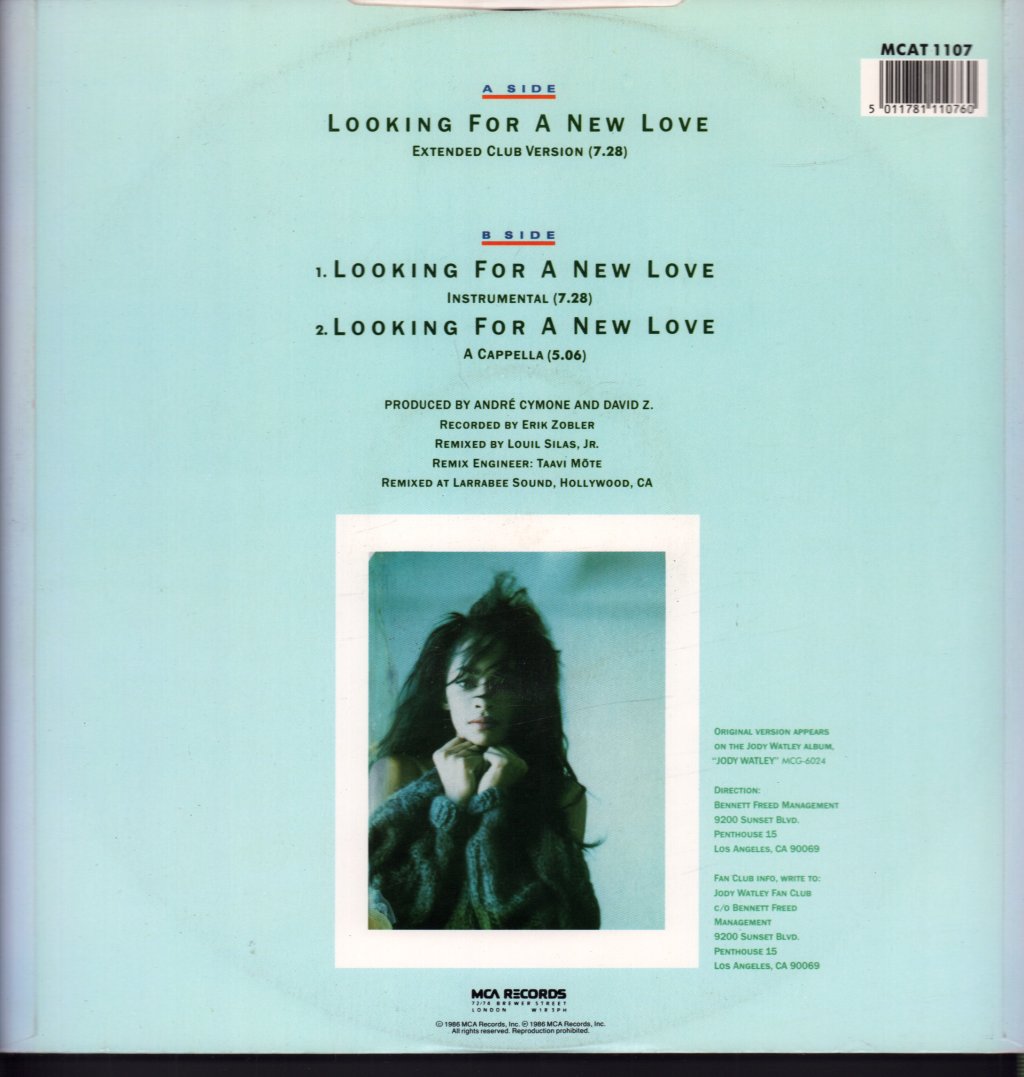 Jody Watley - Looking For A New Love - 12 Inch