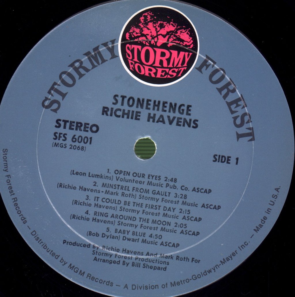 Richie Havens - Stonehenge - Lp