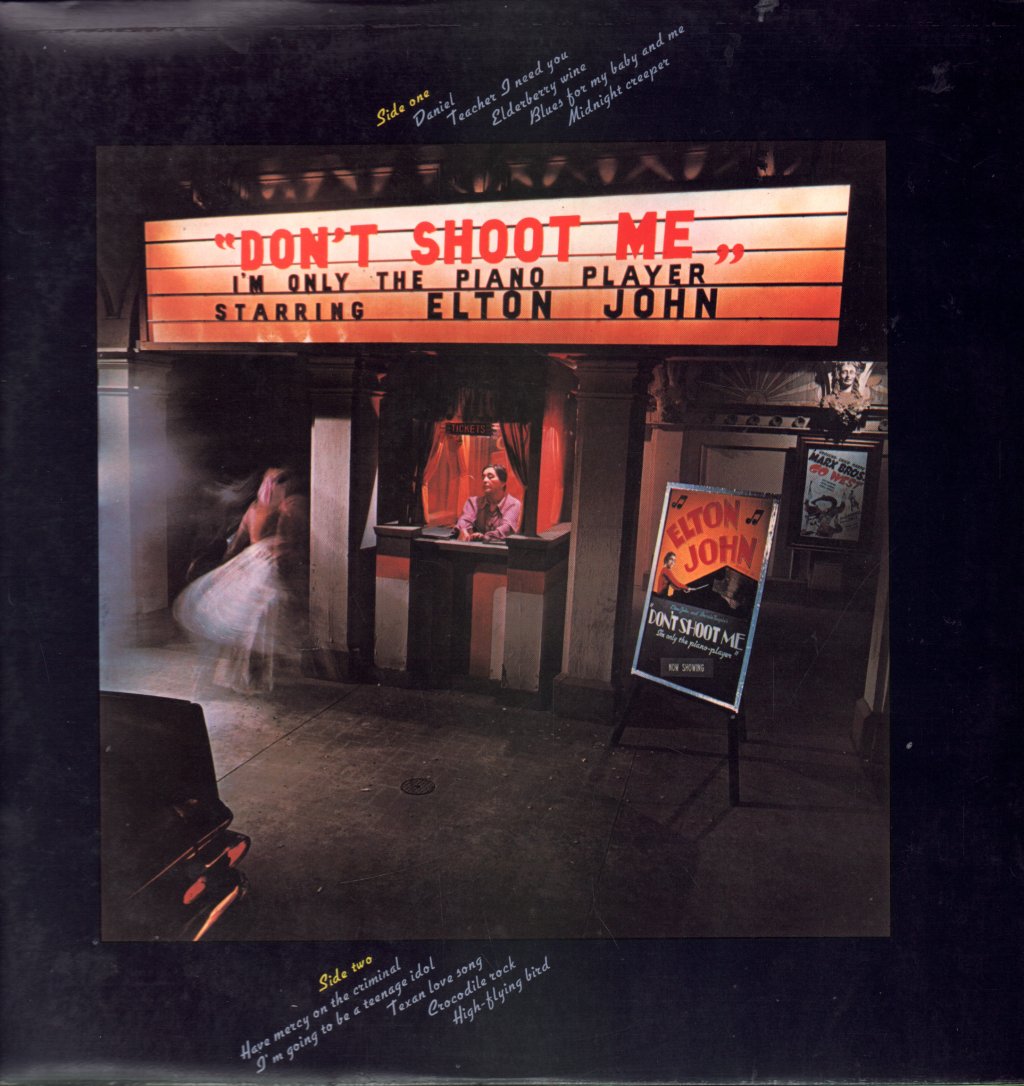 Elton John - Don't Shoot Me I'm Only The Piano Player - Lp