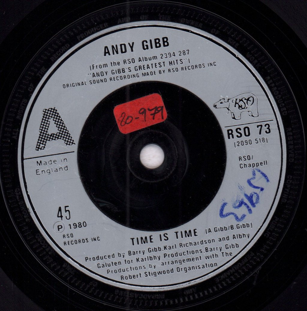 Andy Gibb - Time Is Time - 7 Inch