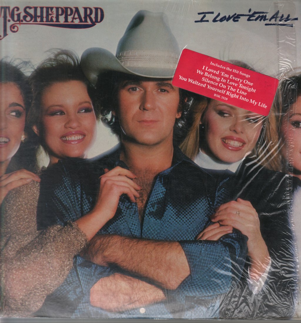 T.G. Sheppard - I Love 'Em All - Lp