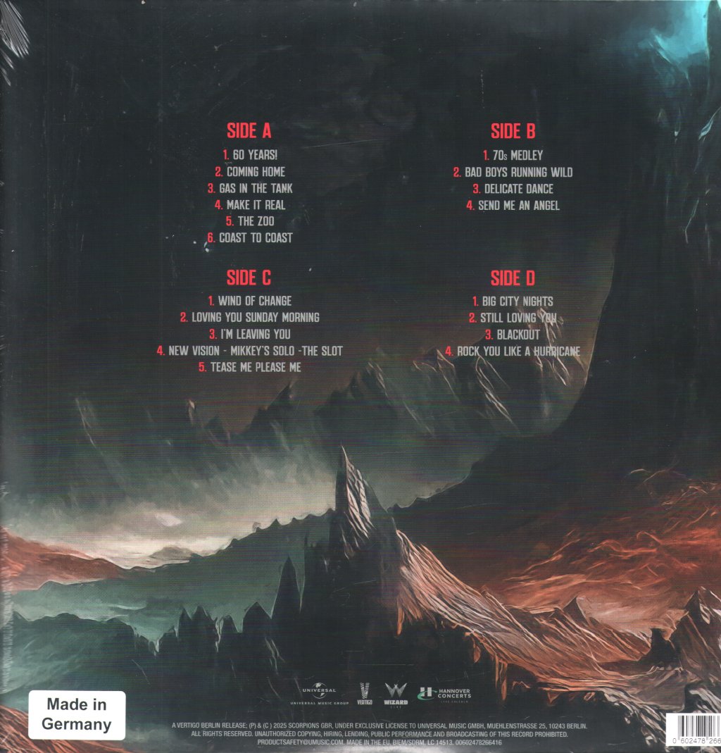 Scorpions - Coming Home: Live - Lp